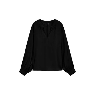 дамски,блузи,vero,moda,louisa,long,sleeve,blouse,black,(black)