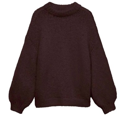 блуза,мъжки,пуловери,дамски,пуловери,vero,moda,maybe,sweater,brown,(chocolate,torte)