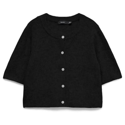 жилетка,мъжки,пуловери,дамски,пуловери,vero,moda,soffe,cardigan,black,(black)