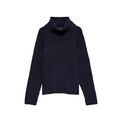 блуза,мъжки,пуловери,дамски,пуловери,vero,moda,sophia,high,neck,sweater,black,(night,sky)