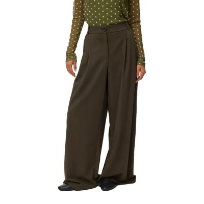 панталони,мъжки,панталони,дамски,панталони,vero,moda,stella,wide,leg,pants,green,(forest,night)