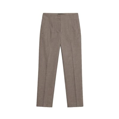 панталони,мъжки,панталони,дамски,панталони,vero,moda,zoey,tapered,fit,pants,brown,(mole,detail,melange)