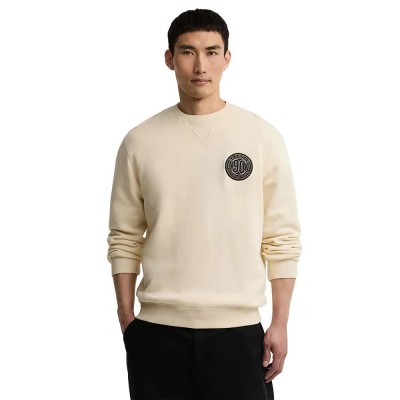 блуза,мъжки,пуловери,barbour,90th,anniversary,graphic,sweatshirt,beige,(chalk)