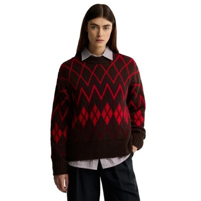 блуза,мъжки,пуловери,дамски,пуловери,barbour,adina,sweater,red,(multi)