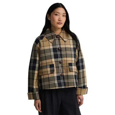 рокля,мъжки,якета,дамски,якета,и,палта,barbour,delilah,jacket,brown,(birchwood,dress)