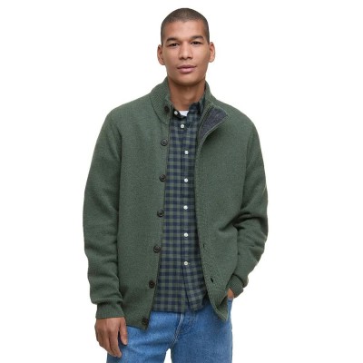 жилетка,мъжки,пуловери,дамски,пуловери,barbour,essential,patch,cardigan,green,(olive)