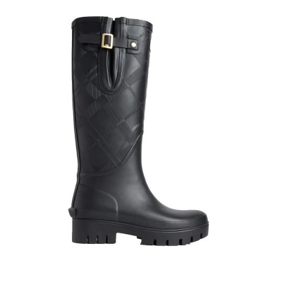 обувки,дамски,боти,мъжки,боти,barbour,leighton,rain,boots,black,(black)
