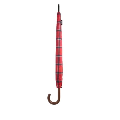 чадър,чадъри,barbour,uac0202,umbrella,red,(cardinal,tartan)