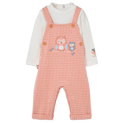 детски,екипи,детски,облекла,за,момчета,boboli,214018,set,pink,(checks)