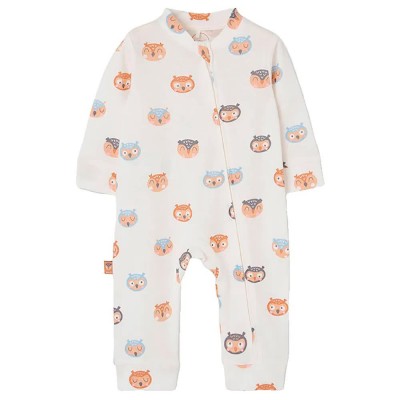 детски,пижами,boboli,214074,long,sleeve,pelele,beige,(print)