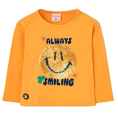 тениска,мъжки,тениски,дамски,тениски,boboli,304007,long,sleeve,t,shirt,yellow,(mustard)