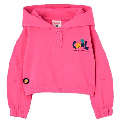 суичър,детски,блузи,boboli,304030,hoodie,pink,(fuchsia)