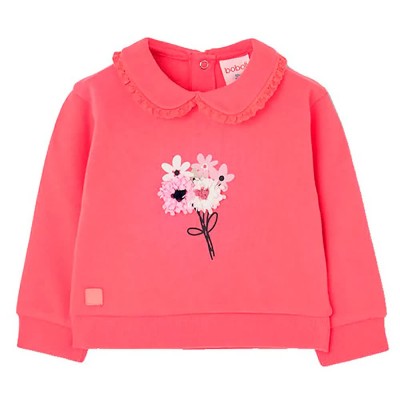 блуза,детски,блузи,boboli,324032,sweatshirt,pink,(strawberry)