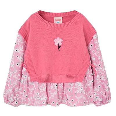 блуза,мъжки,пуловери,дамски,пуловери,boboli,344056,sweater,pink,(rosewood)