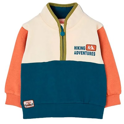 блуза,детски,блузи,boboli,514123,sweatshirt,multicolor,(ecru)