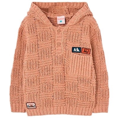 блуза,мъжки,пуловери,дамски,пуловери,boboli,514134,sweater,brown,(taupe)