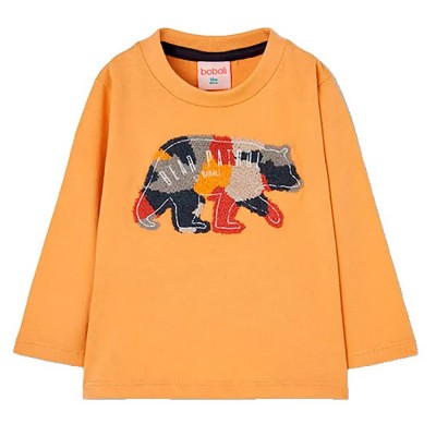 тениска,мъжки,тениски,дамски,тениски,boboli,534046,long,sleeve,t,shirt,yellow,(mustard)