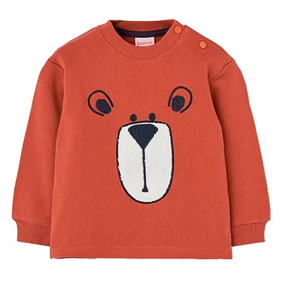 блуза,детски,блузи,boboli,534080,sweatshirt,orange,(cedro)