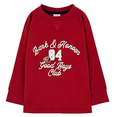 тениска,мъжки,тениски,дамски,тениски,boboli,604022,long,sleeve,t,shirt,red,(plum)