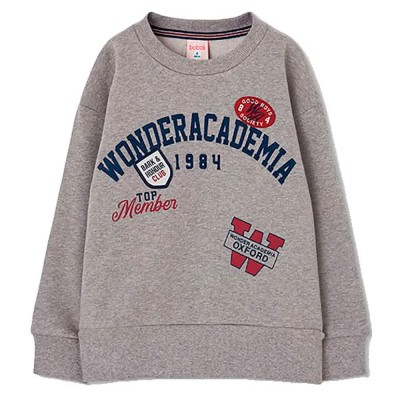 блуза,детски,блузи,boboli,604134,sweatshirt,grey,(grey)