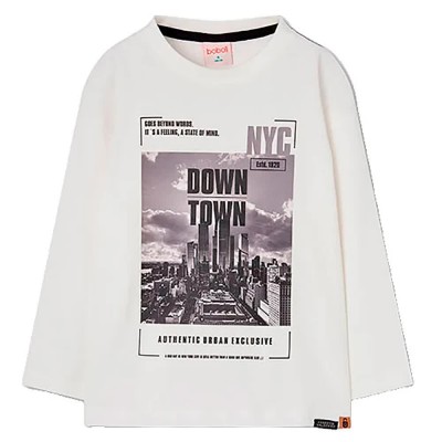 тениска,мъжки,тениски,дамски,тениски,boboli,624035,long,sleeve,t,shirt,white,(off,white)