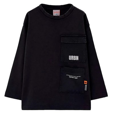 тениска,мъжки,тениски,дамски,тениски,boboli,624046,long,sleeve,t,shirt,black,(black)