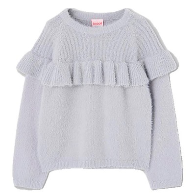 блуза,мъжки,пуловери,дамски,пуловери,boboli,764120,sweater,grey,(bone)