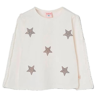 тениска,мъжки,тениски,дамски,тениски,boboli,784021,long,sleeve,t,shirt,beige,(off,white)