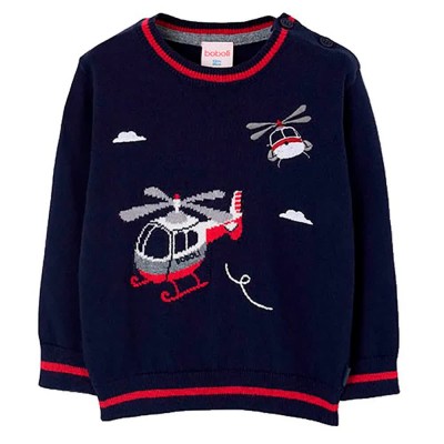 блуза,мъжки,пуловери,дамски,пуловери,boboli,834005,sweater,blue,(navy)