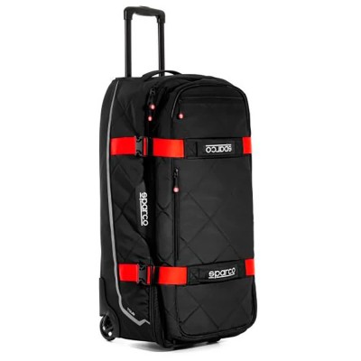 куфари,sparco,tour,142l,trolley,bag,black,(black,red)