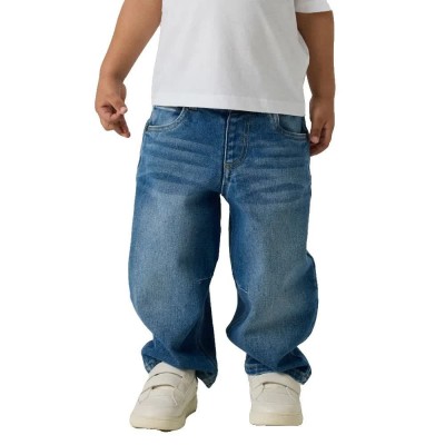 дънки,мъжки,панталони,дамски,панталони,name,it,ben,8720,om,barrel,fit,jeans,blue,(medium,blue,denim)
