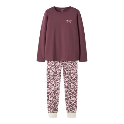 пижама,детски,пижами,name,it,leo,long,sleeve,pyjama,purple,(antique,white,detail,wild,ginger,bow,print)