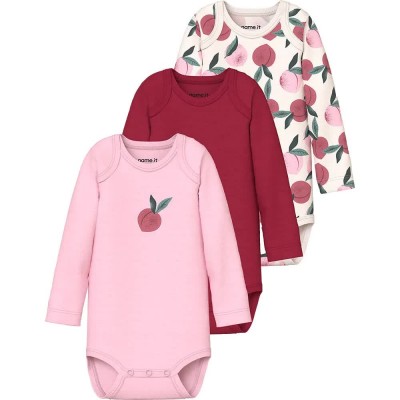детски,облекла,за,момичета,name,it,peaches,long,sleeve,body,multicolor,(jet,stream,parfait,pink,rumba,red)