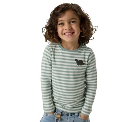 тениска,мъжки,тениски,дамски,тениски,name,it,villy,long,sleeve,t,shirt,green,(green,milieu,print,dinosaur)
