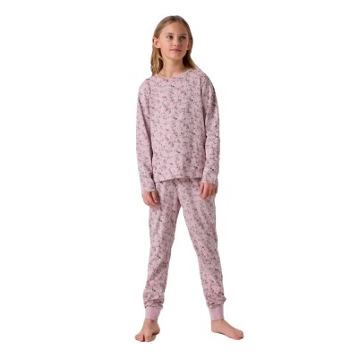 пижама,детски,пижами,name,it,violet,flower,long,sleeve,pyjama,pink,(violet,ice)