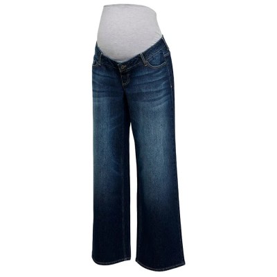 дънки,мъжки,панталони,дамски,панталони,mamalicious,malaga,wide,leg,maternity,jeans,blue,(dark,blue,denim)