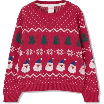 блуза,мъжки,пуловери,дамски,пуловери,boboli,964032,sweater,red,(tomato)