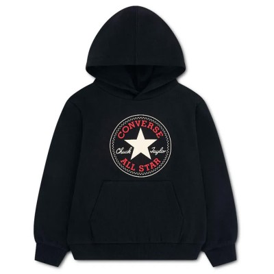 детски,суичър,детски,блузи,converse,kids,8cj628,hoodie,black,(black)
