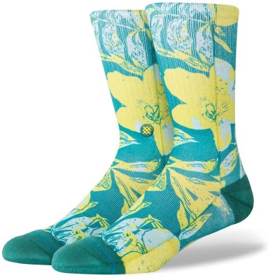 чорапи,мъжки,чорапи,дамски,чорапи,stance,lihue,crew,socks,green,(green)