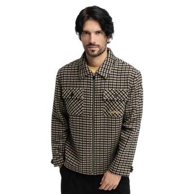 риза,с,дълъг,ръкав,дамски,ризи,мъжки,ризи,siroko,taos,transformation,long,sleeve,shirt,brown,black,(black,brown)