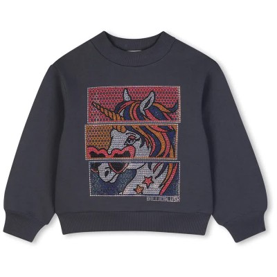 блуза,детски,блузи,billieblush,u22592,sweatshirt,grey,(anthracite)