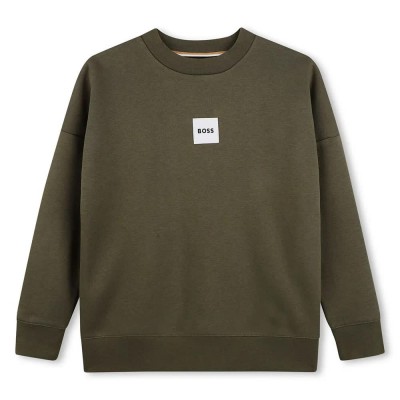 блуза,детски,блузи,boss,j53394,sweatshirt,green,(olive,night)