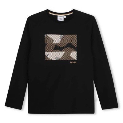 тениска,мъжки,тениски,дамски,тениски,boss,j53406,long,sleeve,t,shirt,black,(black)