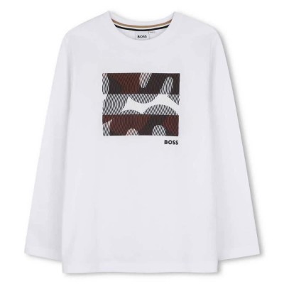 тениска,мъжки,тениски,дамски,тениски,boss,j53406,long,sleeve,t,shirt,white,(white)