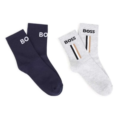 чорапи,мъжки,чорапи,дамски,чорапи,boss,j53592,socks,2,pairs,white,blue,(marine)