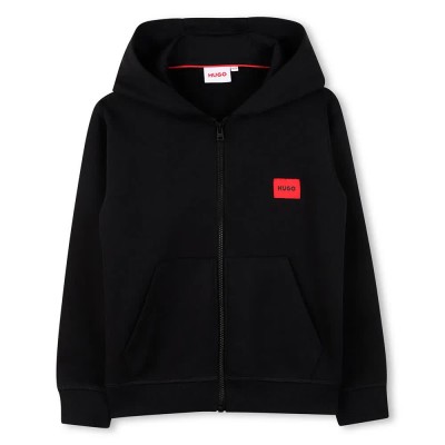 суичър,детски,блузи,hugo,g01181,hoodie,black,(black)