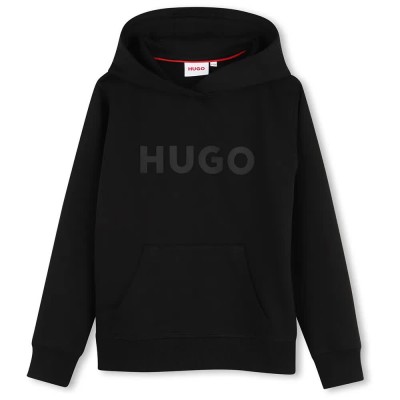 суичър,детски,блузи,hugo,g01231,hoodie,black,(black)