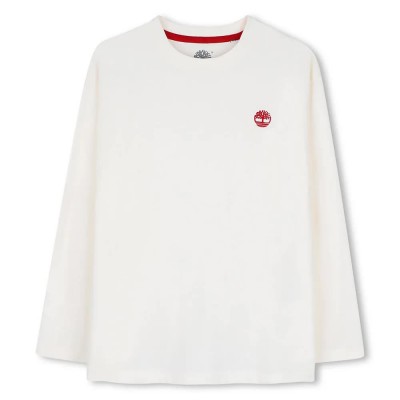 тениска,мъжки,тениски,дамски,тениски,timberland,t61056,long,sleeve,t,shirt,white,(marfil)
