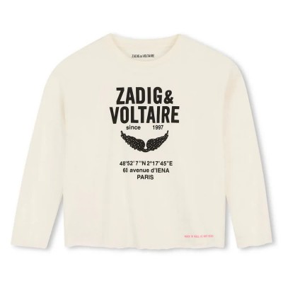 тениска,мъжки,тениски,дамски,тениски,zadig,&,voltaire,x60797,long,sleeve,t,shirt,beige,(raw)