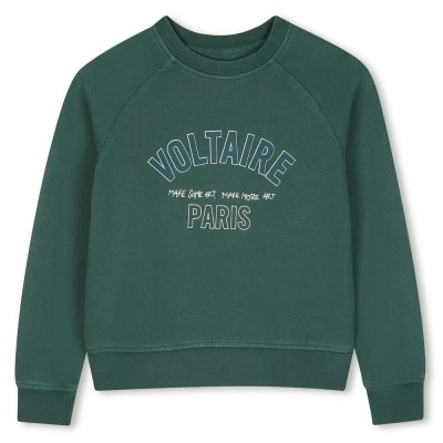 блуза,детски,блузи,zadig,&,voltaire,x60798,sweatshirt,green,(selva)